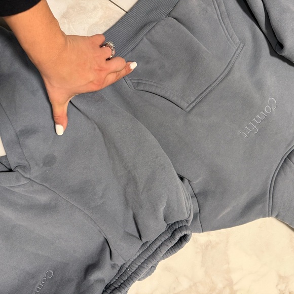 Comfrt blue Kids Hoodie and Sweatpants Set small - Picture 4 of 5